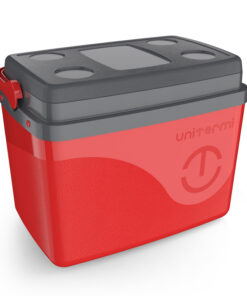 Caixa Térmica Cooler Com Alça 30 Litros Grande 45 Latas Unitermi