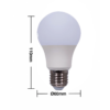 Lâmpada LED 9W 6500K Autovolt Para Casa Taschibra