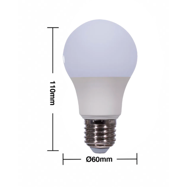 Lâmpada LED Autovolt 9w Luz Fria 6500K