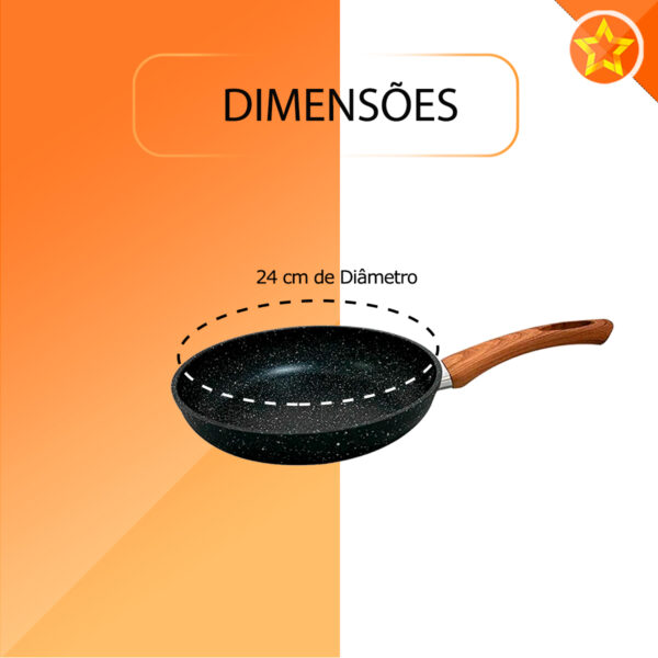 Conjunto de 5 Panelas compatível com Indução