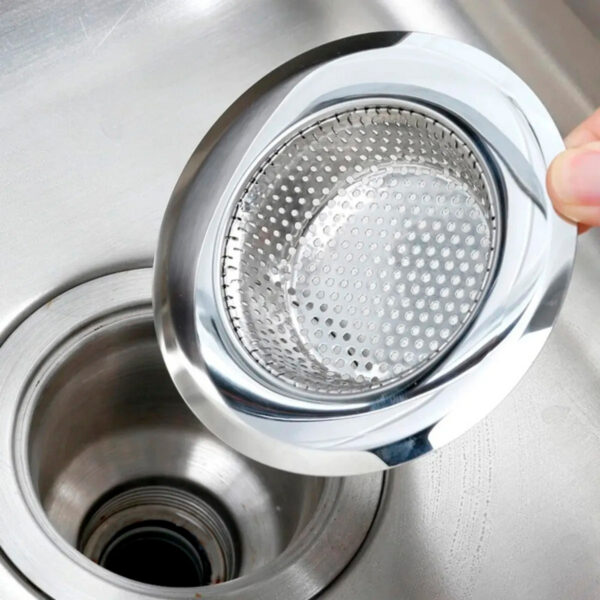 Ralo Para Pia Em Inox Cozinha Borda 9 Cm Diâmetro