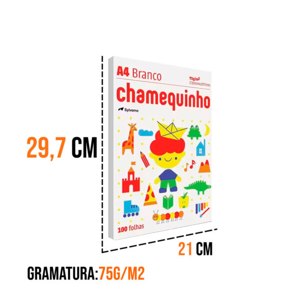 PAPEL SULFITE CHAMEQUINHO A4