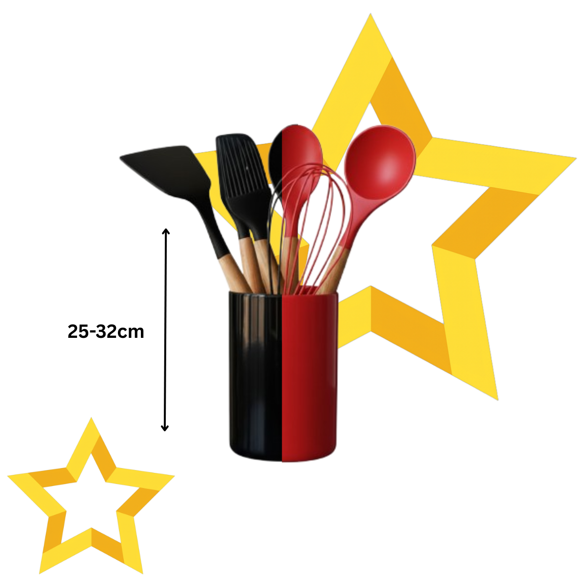 Kit Utensílios de Cozinha 7 Peças Belakaza
