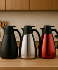 Garrafa Térmica Inox 1L para Café com Design Moderno Sanremo