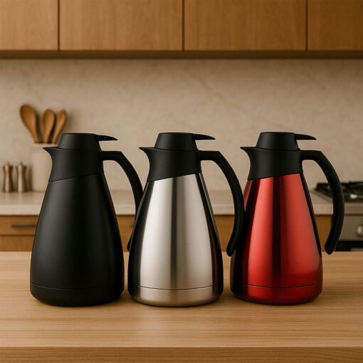 Garrafa Térmica Inox 1L para Café com Design Moderno Sanremo