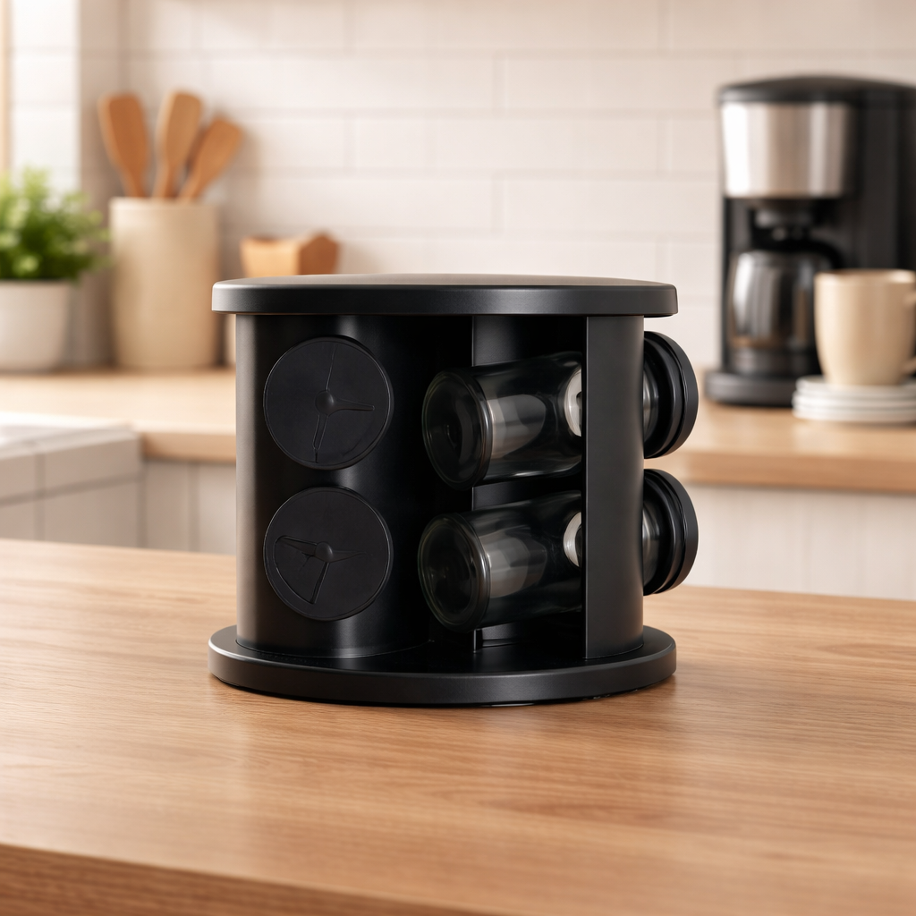 Porta Condimento Giratório com 6 Potes Belovidro - Imagem 7