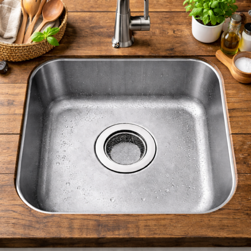 Ralo para Pia Cozinha Inox 7,5 cm Long Jing Durável