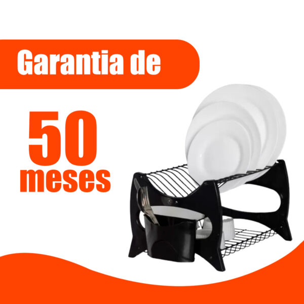 Escorredor De Louça Metaltru 13 Pratos e Porta Talheres
