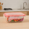 Pote de Vidro 640ml com Tampa Hermética para Alimentos