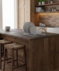 Escorredor De Louça Arco Cromado Pequeno Madefer Inox