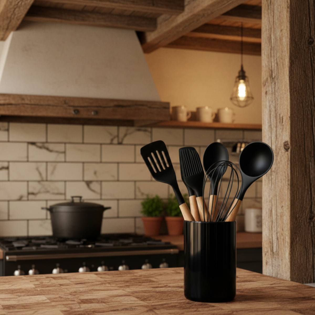 Kit Utensílios de Cozinha 7 Peças Belakaza