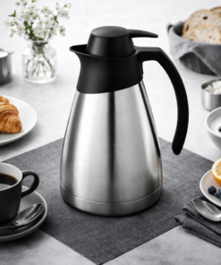 Garrafa Térmica Inox 1L para Café com Design Moderno Sanremo