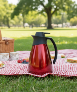 Garrafa Térmica Inox 1L para Café com Design Moderno Sanremo