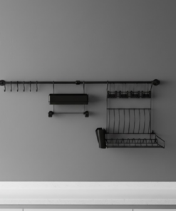 Escorredor Suspenso de Louça Organizador para Cozinha Metaltru