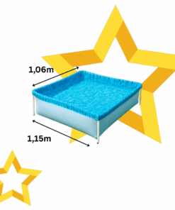 Tanque Balneário Piscina Infantil Quadrada 400 Litros Mor