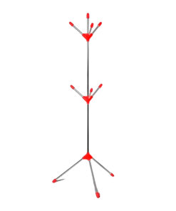 Cabideiro Mancebo Desmontável Niquelart Vermelho