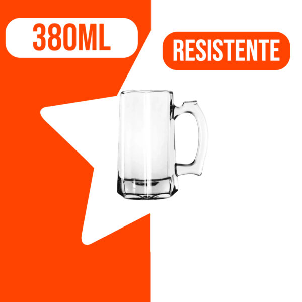 TC22424 CANECA DE VIDRO P/ CHOPP BEER