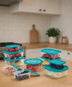 Kit 10 Potes Organizadores Jaguar para Cozinha