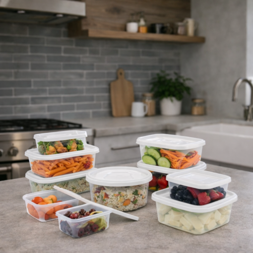 Kit 10 Potes Organizadores Jaguar para Cozinha
