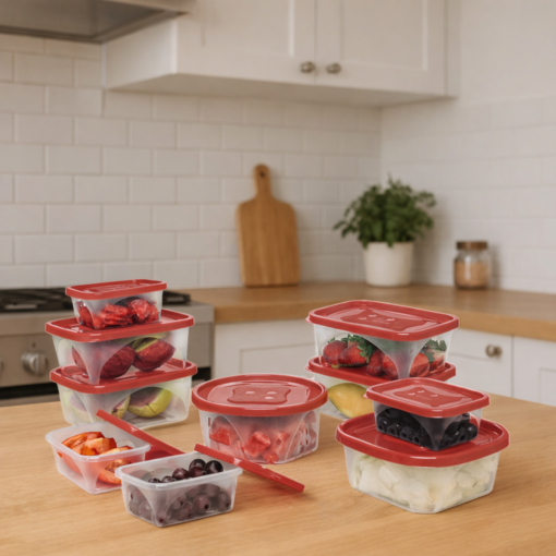 Kit 10 Potes Organizadores Jaguar para Cozinha