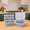 Kit 10 Potes Organizadores Jaguar para Cozinha