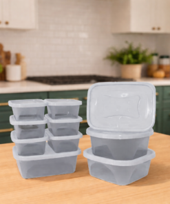 Kit 10 Potes Organizadores Jaguar para Cozinha