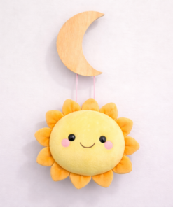 Cabide de Madeira Infantil 3 Peças Céu Noturno Mai Home