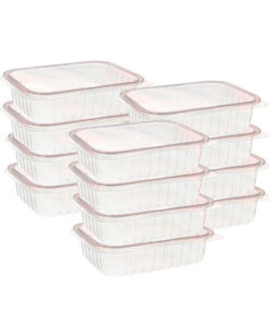 Pote Retangular 500 ml 24 Unidades Prafesta