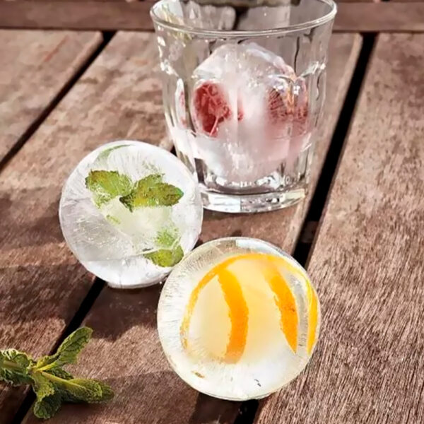 Forma de Gelo Redondo Para Whisky Clink