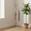 Cabideiro de Chão Mancebo para Casacos e Bolsas