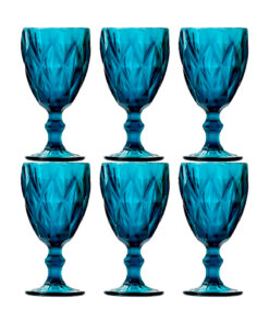 Jogo de Taças Diamond 245ml Colorido