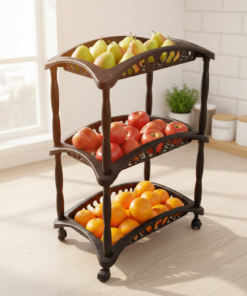 Fruteira de Chão Plástica 3 Andares Arqplast