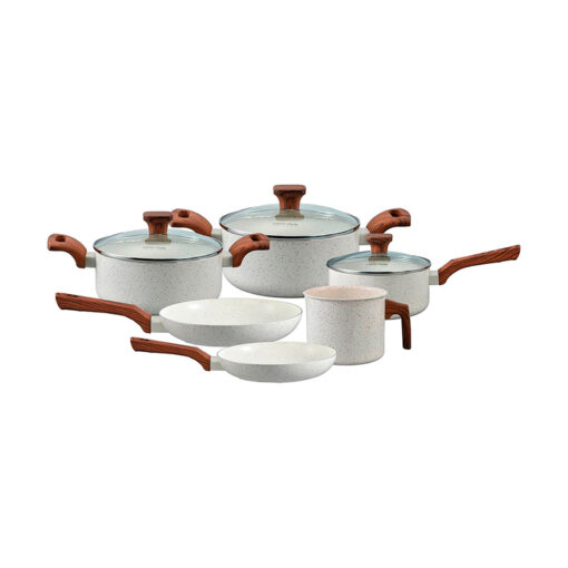 Conjunto de Panelas Indução Pratic Cook Marmol