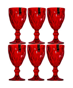 Jogo de Taças Diamond 245ml Colorido