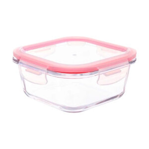 Pote de Vidro Hermético Quadrado 800ml Belovidro