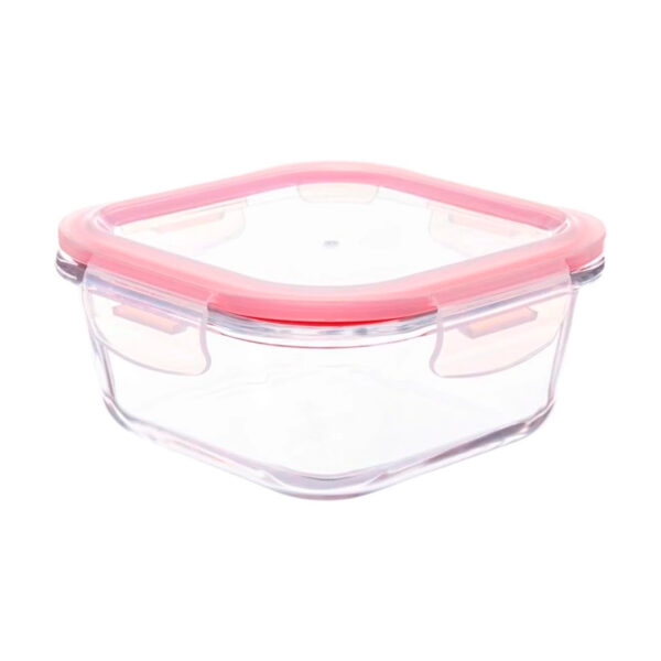 Pote de Vidro Hermético Quadrado 800ml Belovidro
