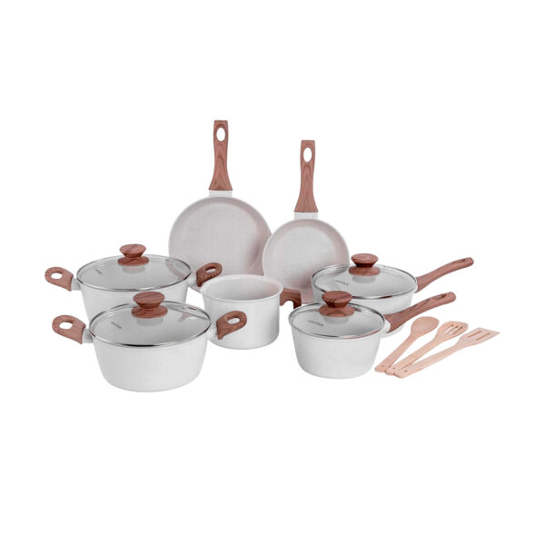 Jogo de Panela Indução Style Cook Marmol 10 Peças Mimo