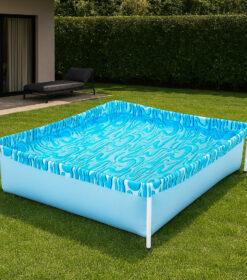 Tanque Balneário Piscina Infantil Quadrada 400 Litros Mor