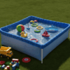 Piscina Infantil Quadrada 400 Litros Mor