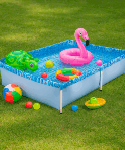 Tanque Piscina Infantil Quadrada 1000L Mor