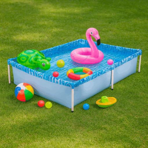 Piscina Infantil Quadrada 1000L Mor