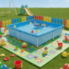 Piscina Infantil Quadrada 1000L Mor