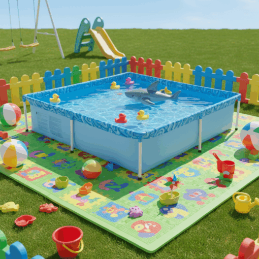 Piscina Infantil Quadrada 1000L Mor