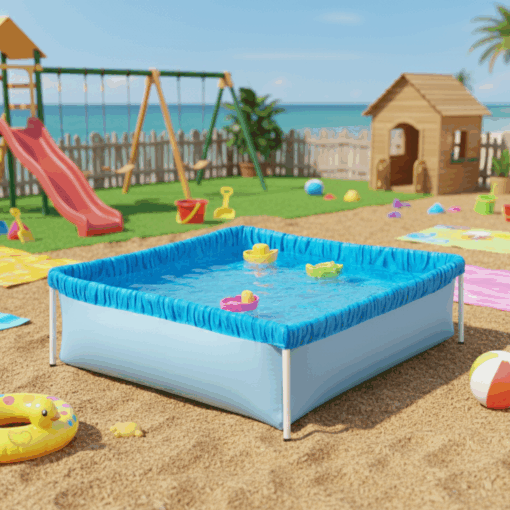 Piscina Infantil Quadrada 400 Litros Mor