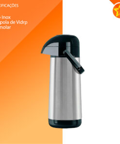 Termolar Garrafa Térmica Lumina 1 Litro Inox