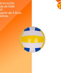 BOLA DE VOLEI DE PRAIA 33CM WX4496 WELLMIX