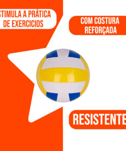 BOLA DE VOLEI DE PRAIA 33CM WX4496 WELLMIX