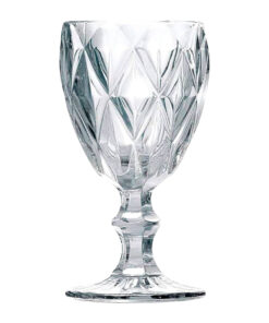 Jogo de Taça de Vidro Diamond 340mL Wellmix