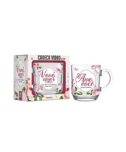 CANECA VIDRO ELEGANCE