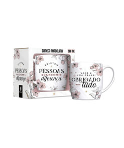 Caneca Porcelana urban 300Ml